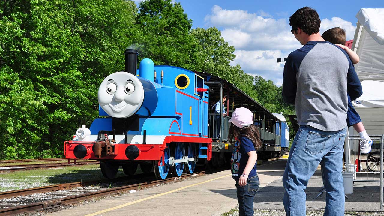 Young engineers are ready for Day Out with Thomas fun in 2022 at railways in Florida, Georgia, Kentucky, North Carolina, and Tennessee.